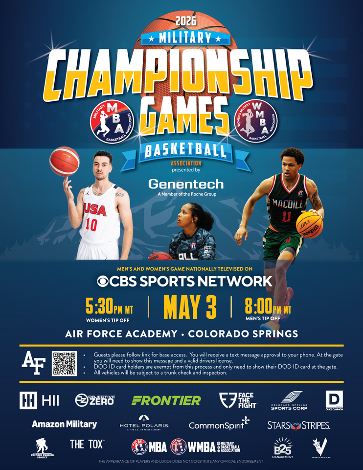 2026 MBA WMBA Championship Games Flyer