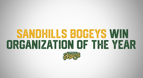 Sandhills Bogeys win 2026 Organization of the Year