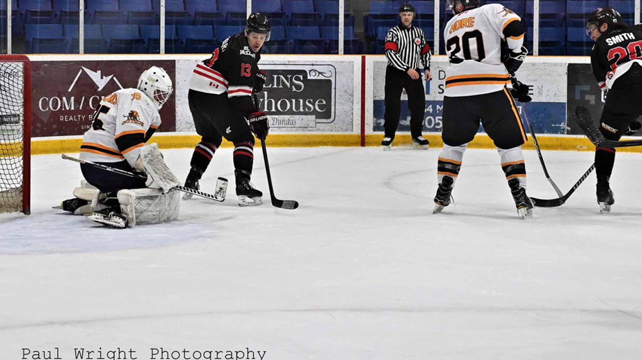 McCoys Taggart looks to tip in a shot