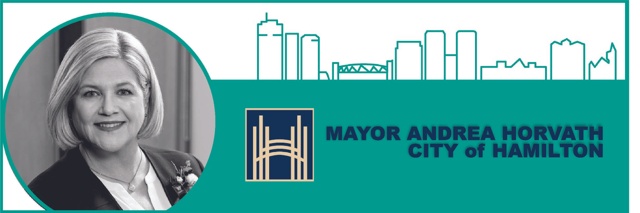 Mayor Andrea Horvath banner