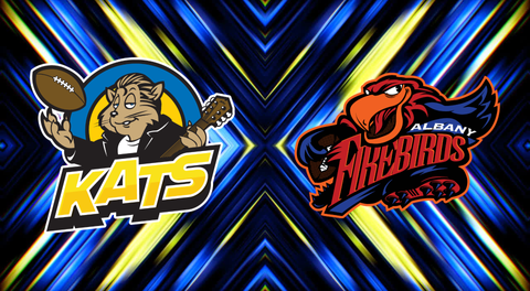KATS, FIREBIRDS SQUARE OFF SATURdAY FOR FIRST PLACE IN AF1 AND PLAYOFF POSITIONING ON THE LINE
