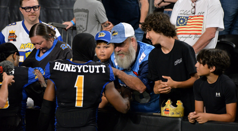 HONEYCUTT IS A THREE-TOOL PLAYER FOR THE AF1 FIRST-PLACE KATS