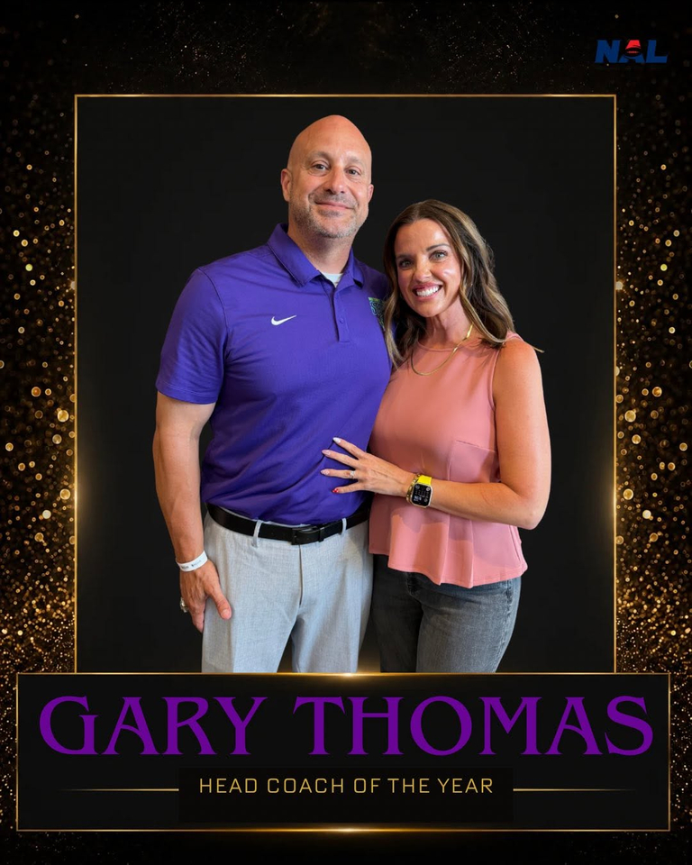 Gary Thomas Head Coach of the Year