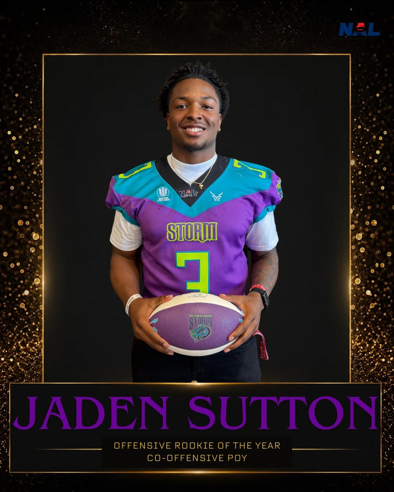 Jaden Sutton, Co-OPOY, OROY