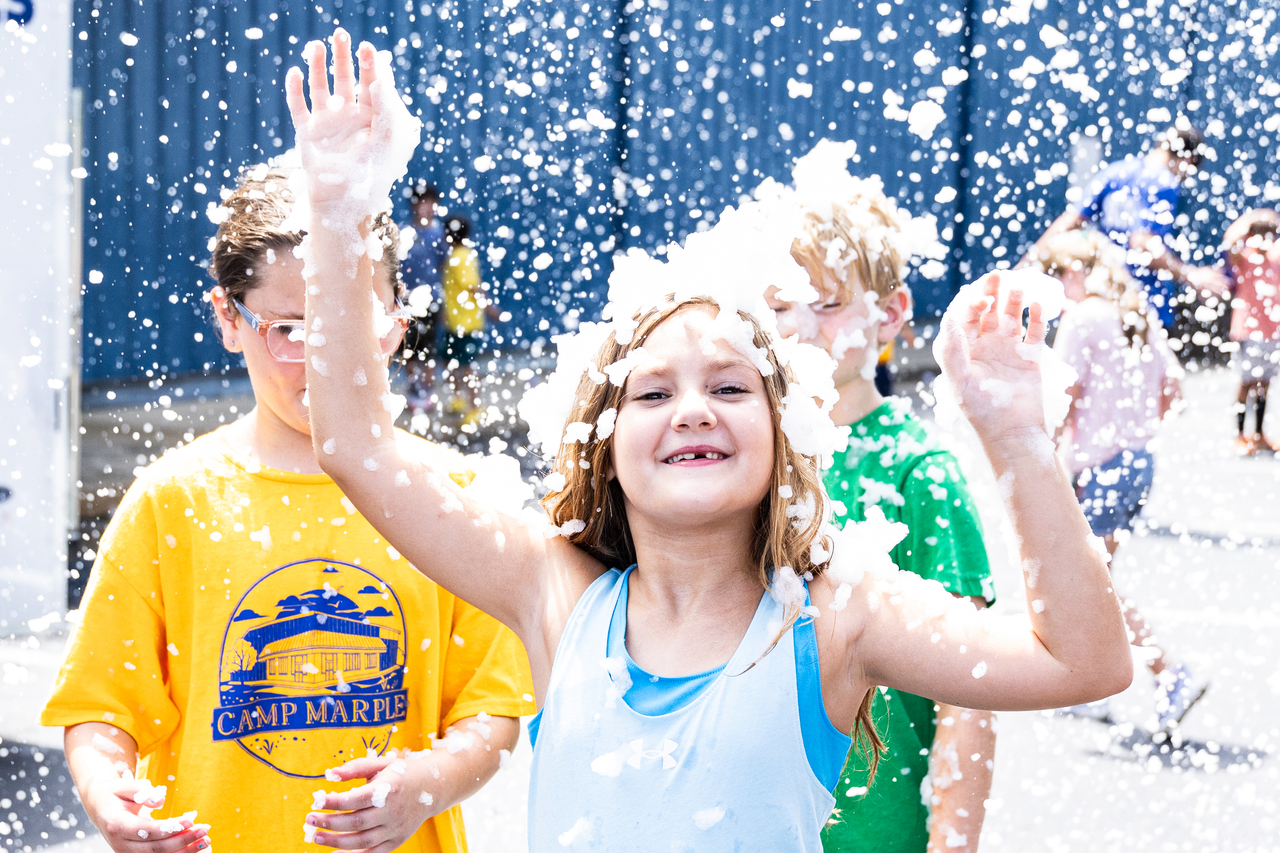 Foam Party at Camp Marple