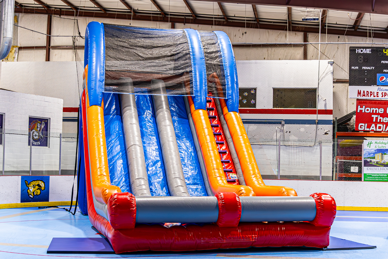 Marple Truple slide Moon bounce