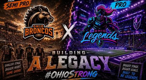 #ohiostrong what’s in store for year 2 of the Ohio broncos and Ohio legends partnership stay tuned👀