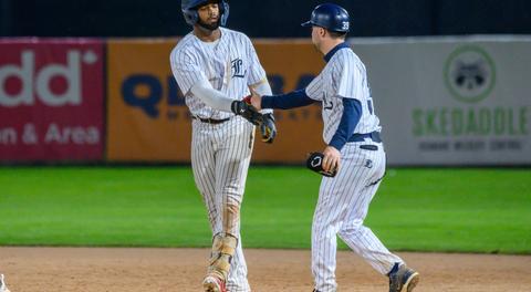 Majors take down Jackfish in first of home and home