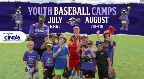 Crushers Youth Baseball Camps Now Available for Purchase!