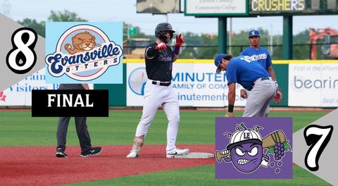 Crushers Get Exit Velo’d, Drop Opener to Evansville
