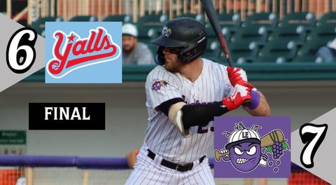 Parks Walks His Way to Crushers Walk-Off Winner in Thursday Night Thriller