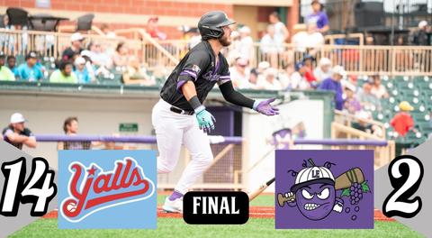 Watkins Collects 300th Crushers Hit, Jobert Homers in Debut as Crushers Fall to Florence