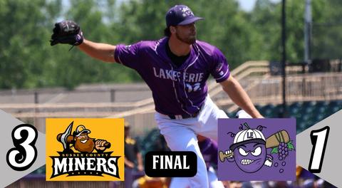 Crushers Quieted by Miners Bullpen in Loss