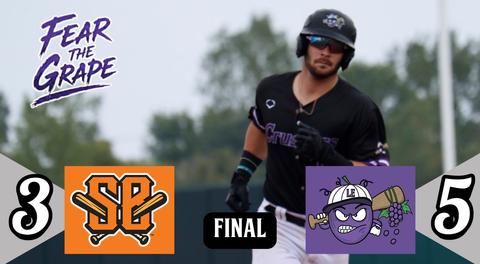 Crushers Play Heartbreaker, Swipe Series from Playoff Hopeful Boomers