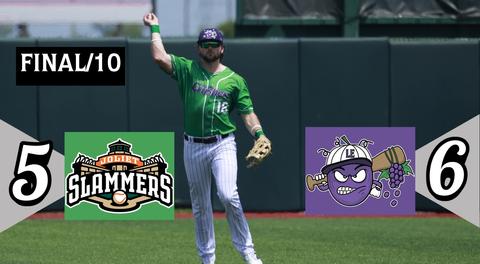 Crushers Grind to Extra Innings 6-5 Win in Joliet