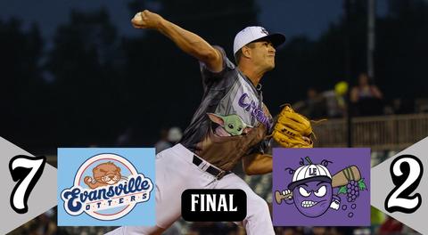 Offense Quieted in Crushers’ Loss to Otters
