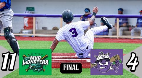 Crushers Fight Late, Fall Short in Mississippi