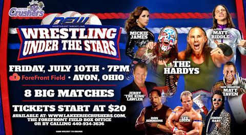 The Hardyz and Wrestling Superstars Coming to ForeFront Field on July 10th