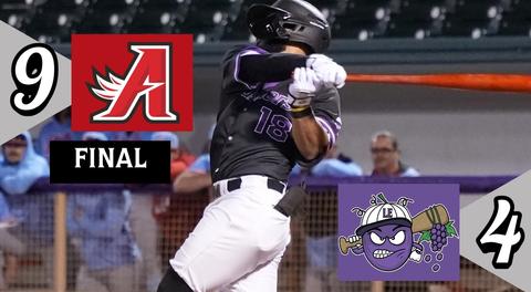 Crushers Leak Runs Late in 9-4 Loss to Aigles
