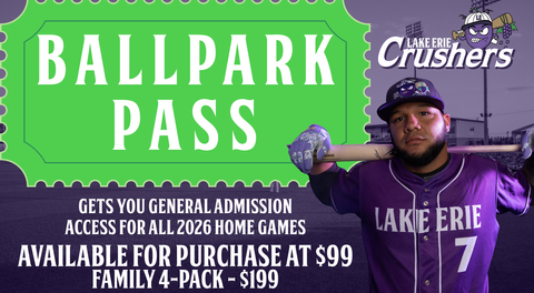 New Crushers Ballpark Pass Gives Full-Season Access for Just $99