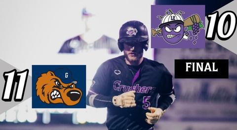 Crushers Suffer Narrow Defeat to Grizzlies in High Scoring Clash