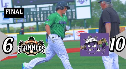 Two-Out Walks, Tobias’ 9th Inning Grand Slam Lift Crushers Past Slammers