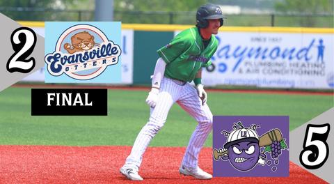 Crushers Snag 5-2 Win at Home Against Evansville