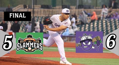 Crushers Edge Out Another Win, Sweep Slammers in Joliet