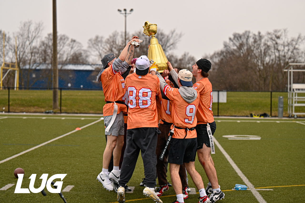 LUG football teams competing in the league playoffs