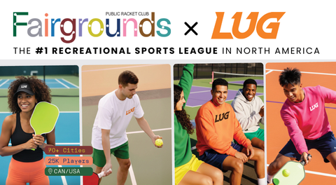 Major Announcement: LUG x Fairgrounds Pickleball Leagues