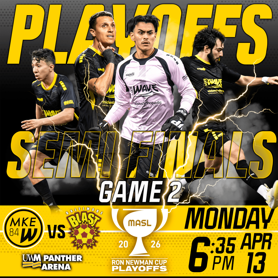 MKE Wave April 13 Playoff Game
