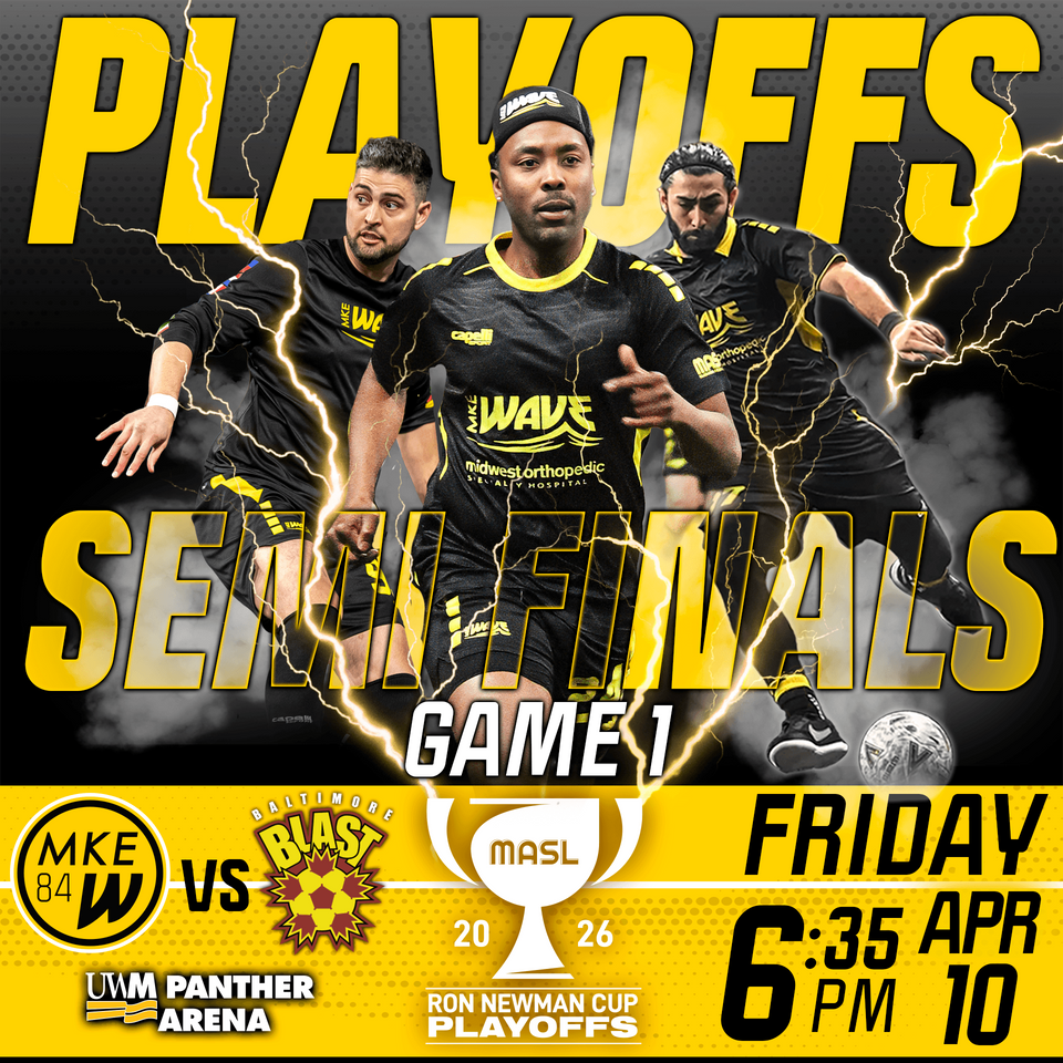 MKE Wave April 10 Playoff Game