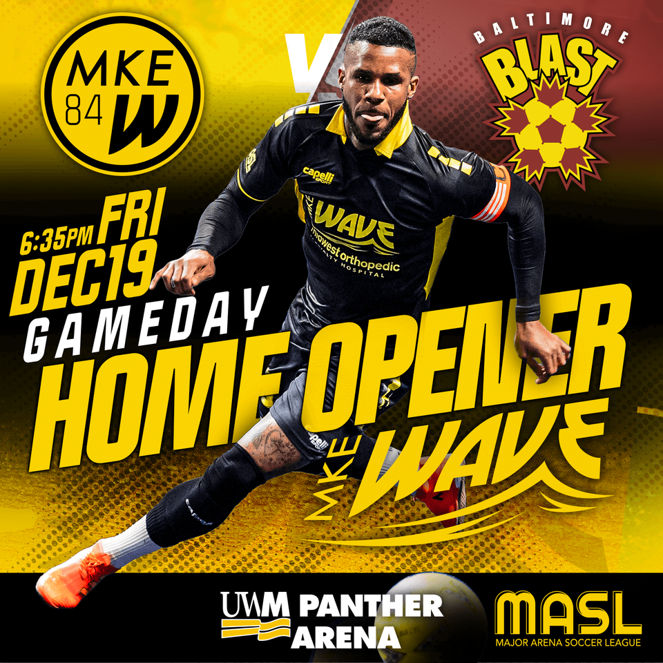 MKE Wave Home Opener