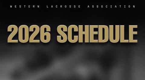 2026 SCHEDULES ARE SET