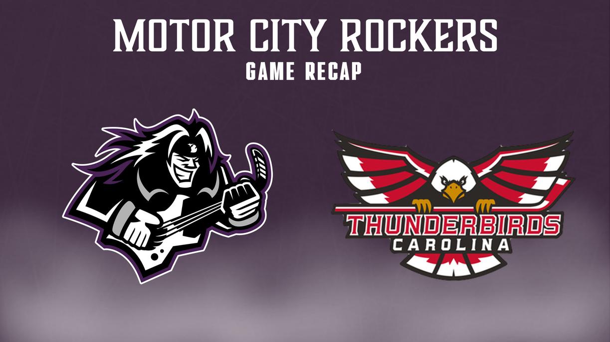 News Rockers Drop 5th Straight, Lose to Carolina 32 Motor City Rockers
