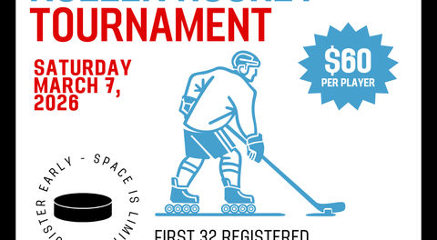 Over 40 Roller Hockey Tournament - Saturday 3.7. 26