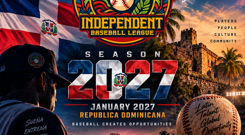 ⚾ PANAMERICAN INDEPENDENT BASEBALL LEAGUE ANUNCIA SU TEMPORADA 2027 EN REPÚBLICA DOMINICANA 🇩🇴