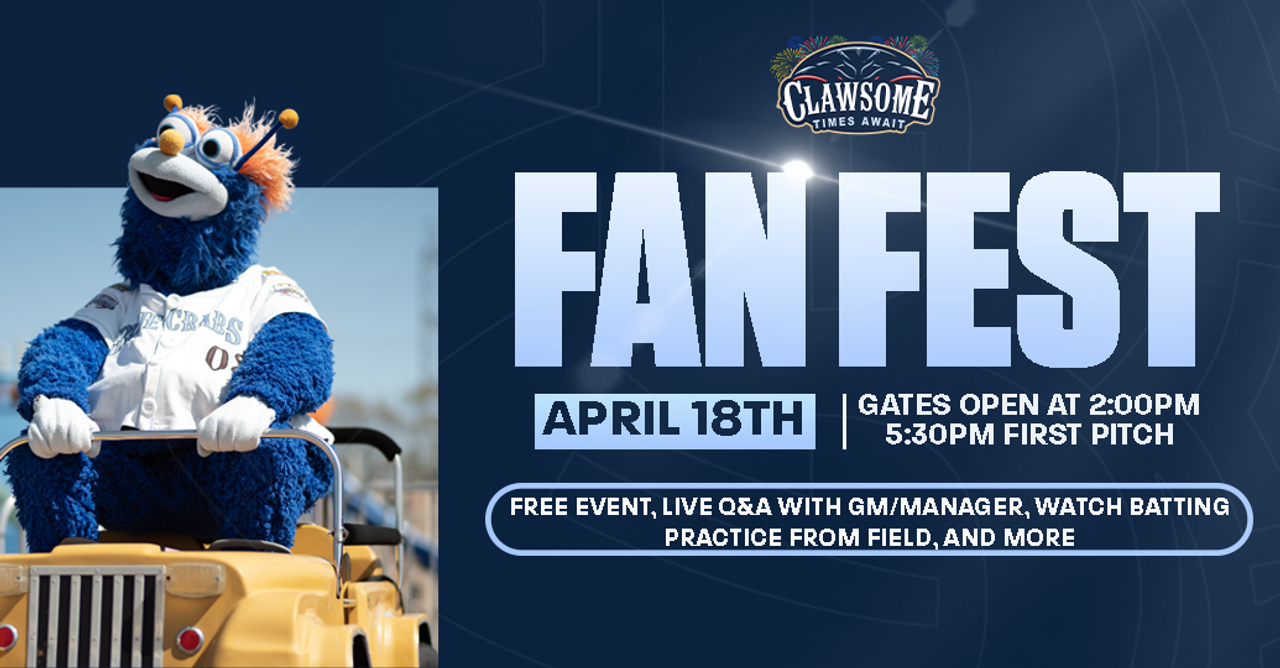 Pinch Me – It’s Fan Fest! Blue Crabs Kick Off 2026 with Free Baseball and Behind-the-Scenes Access