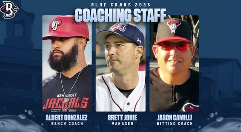 Blue Crabs Unveil 2026 Coaching Staff