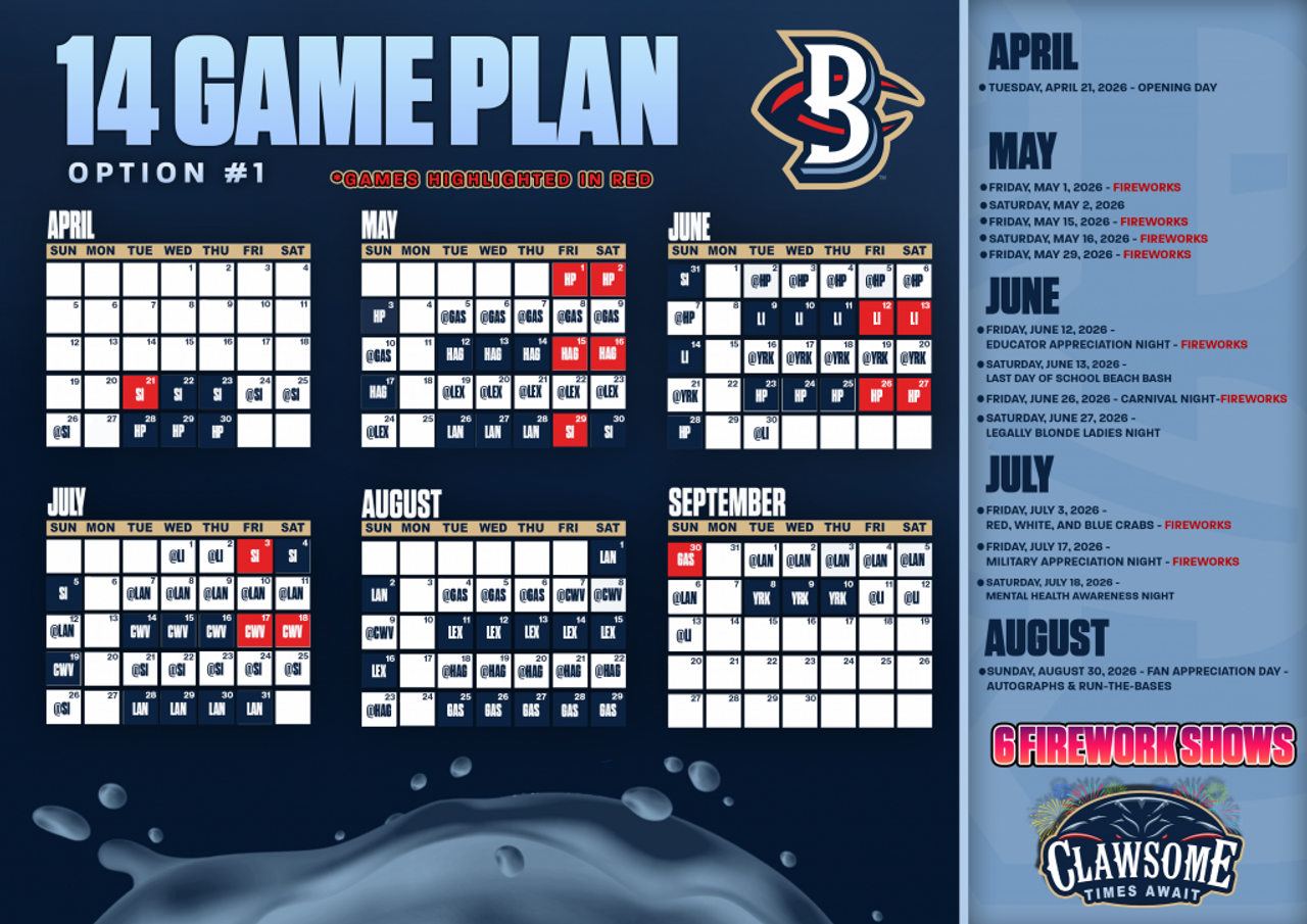 14 Game Mini Plan | Option 1