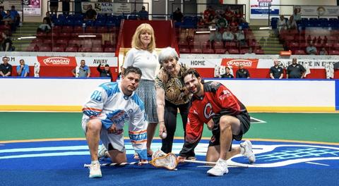 BLC Play Tough Against Defending Mann Cup Champions