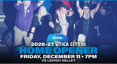 UTICA CITY FC ANNOUNCES HOME OPENER