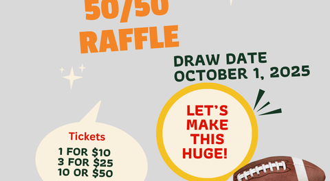 NEW- in season Raffle starts July 19!