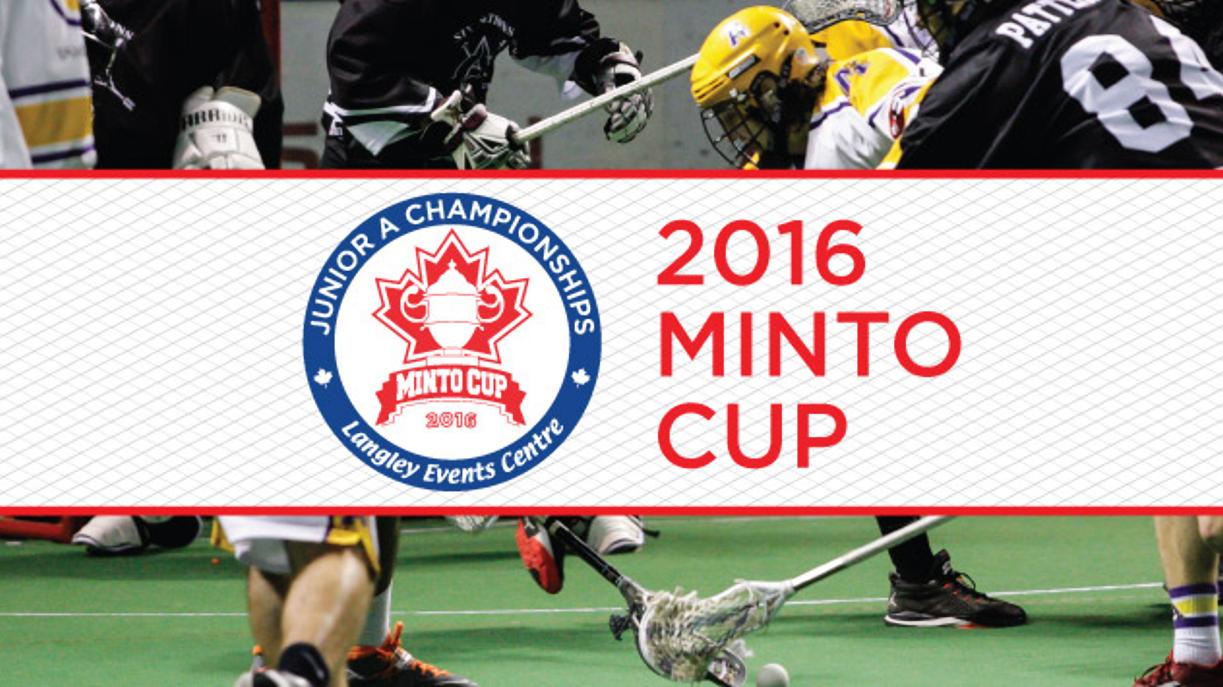 Langley Events Centre awarded 2016 Minto Cup British Columbia Junior