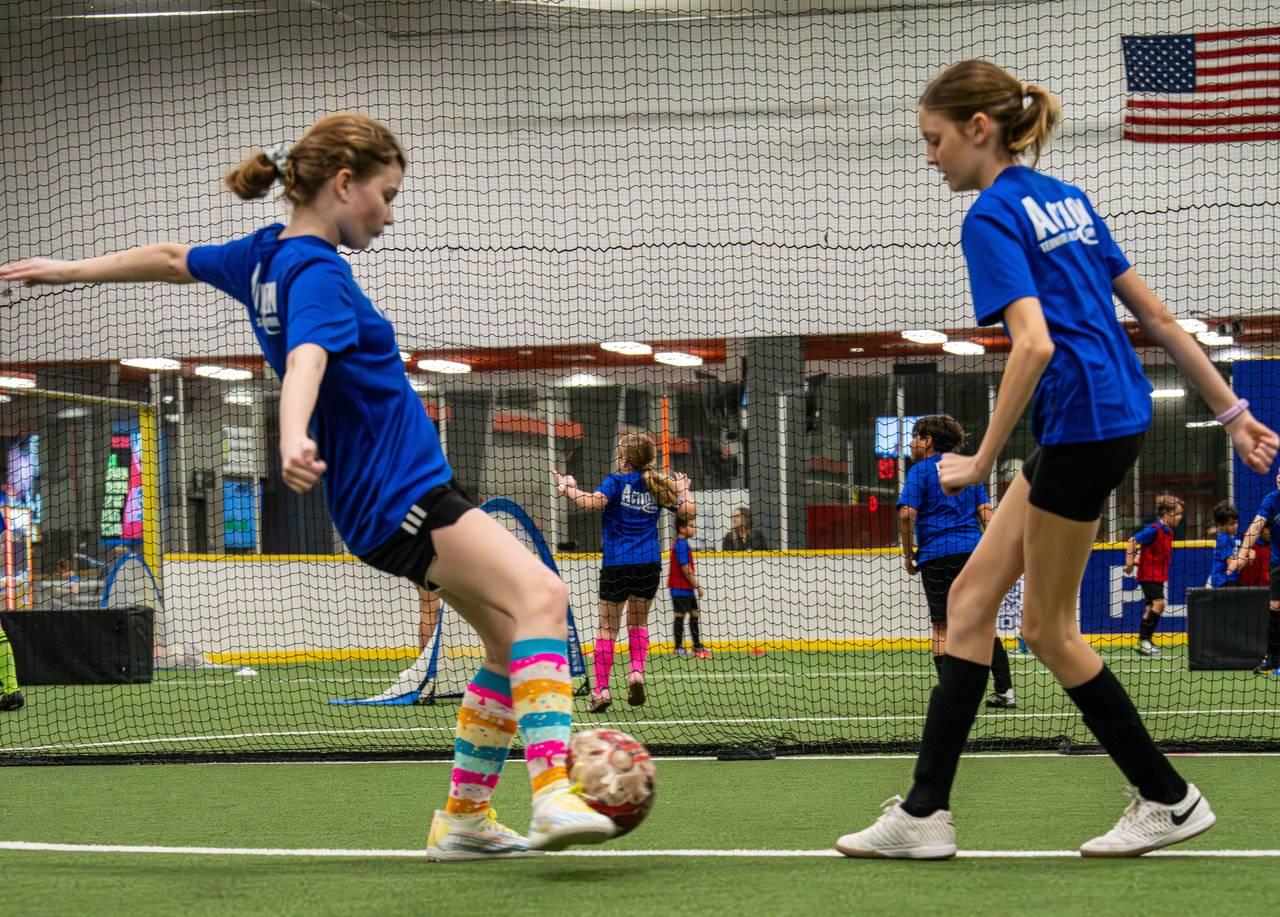 Youth academy based soccer at the Arizona Sports Complex.
