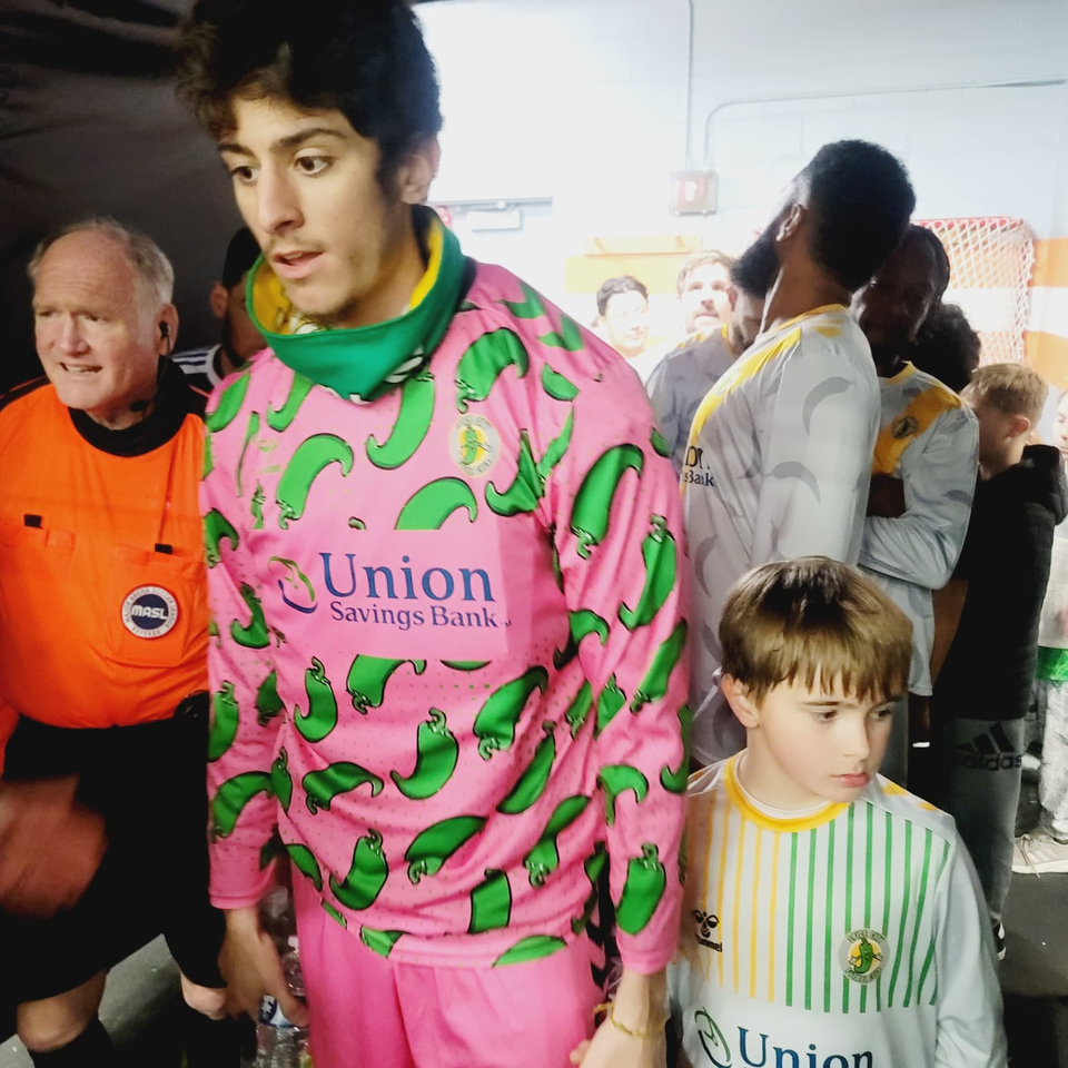 Spice City players with kids