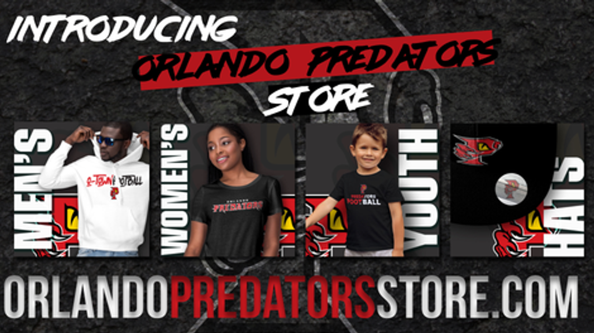 Orlando Predators Launch Online Store National Arena League