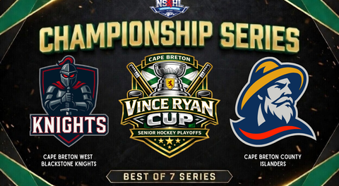 West vs County for the Vince Ryan Cup after CBW wins game 5 over Glace Bay 5-3.