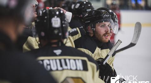 MacDonald forced to leave early as Penguins score five straight to beat Bearcats.