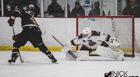 Welsh's 35 save shutout gives Bearcats 2-0 Series lead.